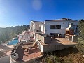 Cozy Villa with Pool and Panoramic Mountain Views in Petrer in Daft on Spain 