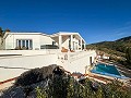 Cozy Villa with Pool and Panoramic Mountain Views in Petrer in Daft on Spain 