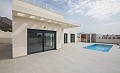 Preciosa villa de nueva construcción de 3 dormitorios y 2 baños con piscina en Polop de la Marina in Daft on Spain 