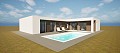 Belle villa neuve de 3 chambres et 3 salles de bains à Aspe in Daft on Spain 