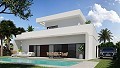 Moderne villa met 3 slaapkamers, 3 badkamers en zwembad in Daft on Spain 