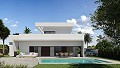 Moderne villa met 3 slaapkamers, 3 badkamers en zwembad in Daft on Spain 