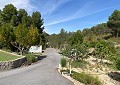 Atemberaubende traditionelle Villa mit 5 Schlafzimmern und 2 Bädern in 140.000 m2 Waldgebiet in Sax in Daft on Spain 