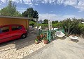 Finca de 4 chambres avec piscine et joli jardin à 10 minutes à pied de la ville de Sax in Daft on Spain 