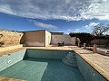 Dorfhaus mit Swimmingpool zwischen Monovar und Pinoso in Daft on Spain 