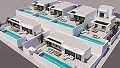 Moderne villa 4 of 5 bedden met onderbouw, zwembad en garage in Daft on Spain 
