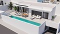 Moderne villa 4 of 5 bedden met onderbouw, zwembad en garage in Daft on Spain 