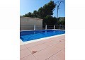 Villa met 3 slaapkamers en 1 badkamer op geweldige locatie met zwembad en gastenverblijf met 2 verdiepingen in Sax in Daft on Spain 