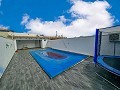 Beautiful semi-detached house with pool in Salinas in Daft on Spain 