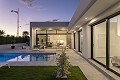 Modern Independent villas with private pool,3 bedrooms,2 bathrooms on 550 m2 plot in Daft on Spain 