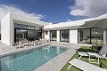 Modern Independent villas with private pool,3 bedrooms,2 bathrooms on 550 m2 plot in Daft on Spain 