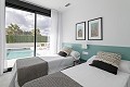 Modern Independent villas with private pool,3 bedrooms,2 bathrooms on 550 m2 plot in Daft on Spain 